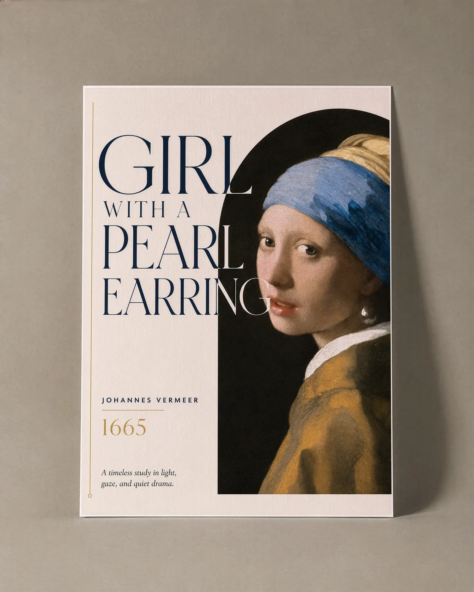 Girl with a Pearl Earring — Johannes Vermeer - View 1