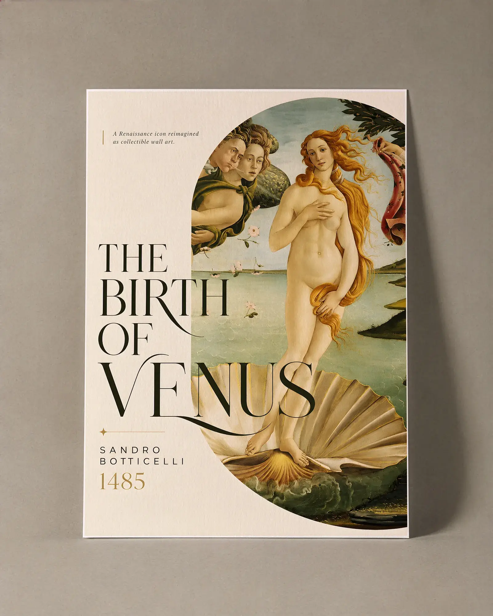 The Birth of Venus — Sandro Botticelli - View 1